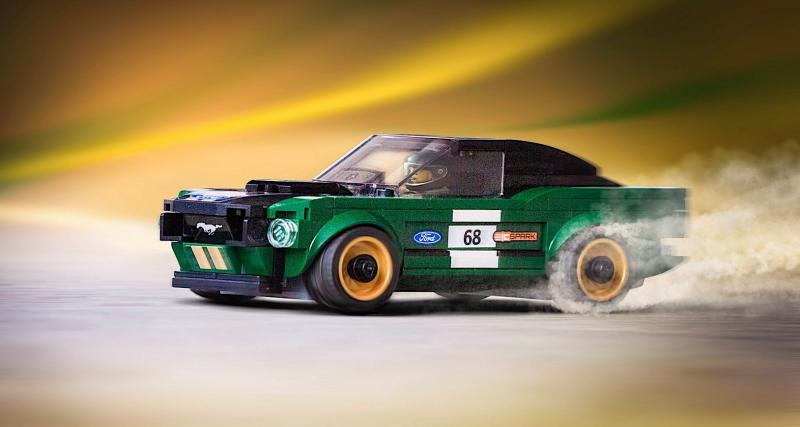  - La Ford Mustang de Steve McQueen maintenant en Lego