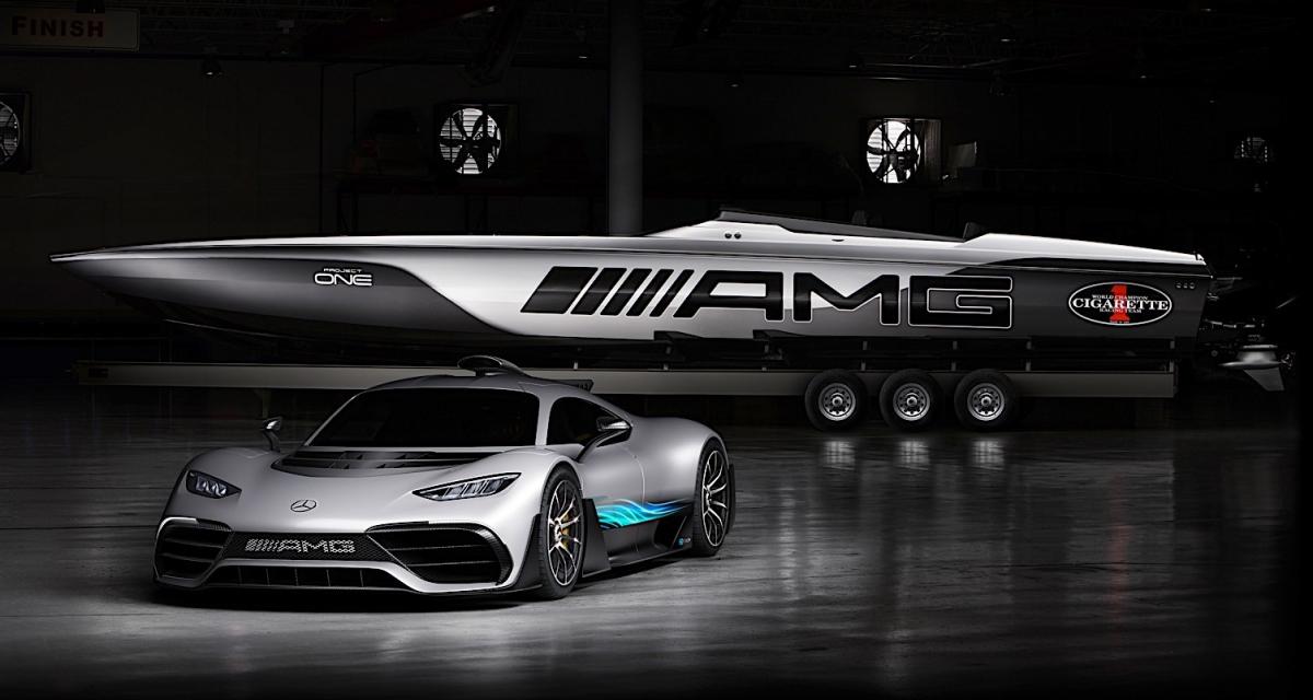 La Mercedes-AMG Project One devient une terreur des mers