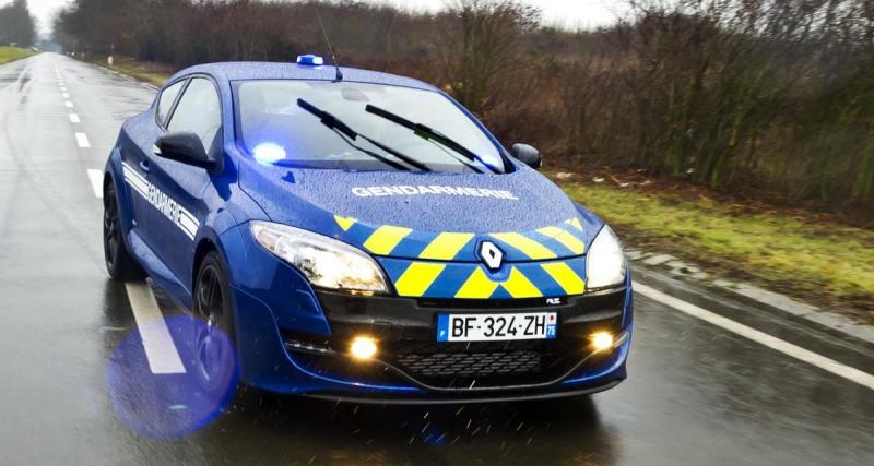  - Poursuivi par la Mégane RS des gendarmes, son moteur casse