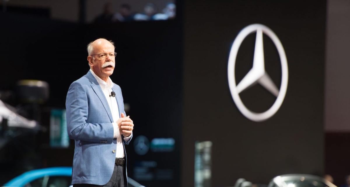 Le CEO de Mercedes au salon de Genève 2017
