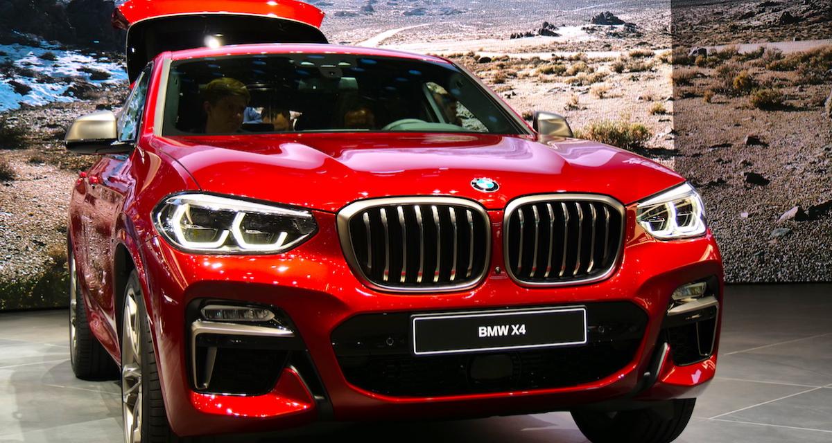Salon de Genève 2018 : BMW X4, il fait déjà peau neuve (photos et vidéo)