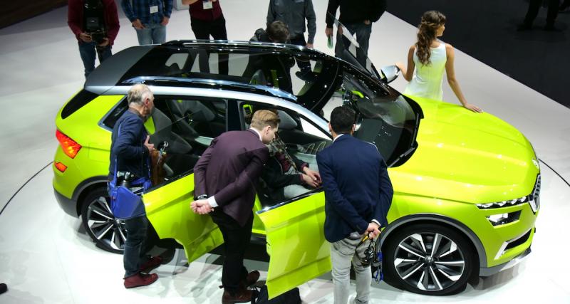 Salon de Genève 2018 : Skoda Vision X, bientôt un SUV urbain chez Skoda (photos et vidéo) - Hybridation légère