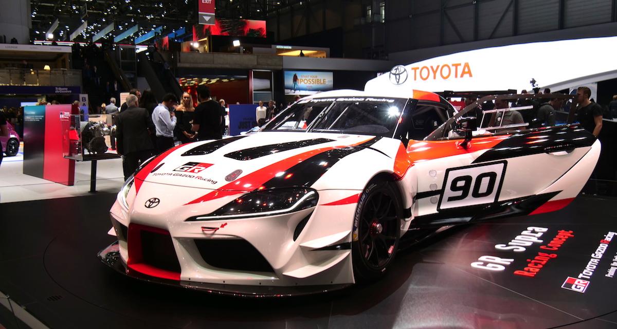 Toyota GR Supra Racing Concept : nos photos depuis le salon de Genève