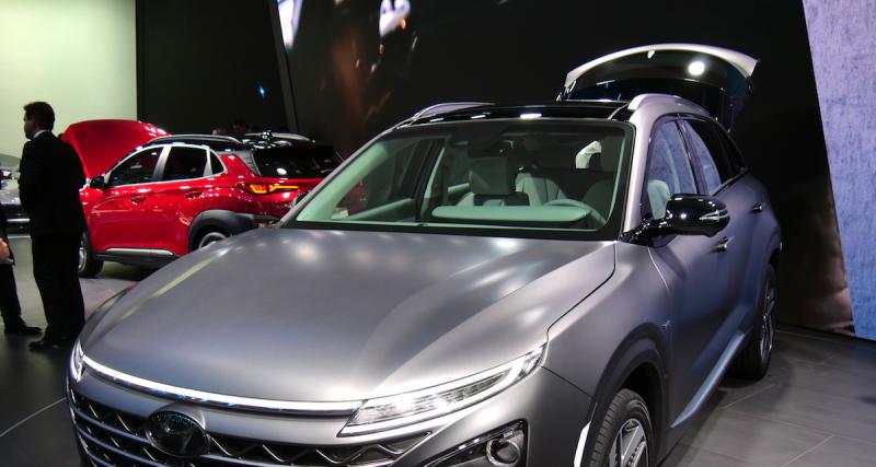 Salon de Genève 2018 : Hyundai Nexo, l'hydrogène pour tous ? (photos) - Un moteur électrique, des prestations dignes d'un bloc thermique