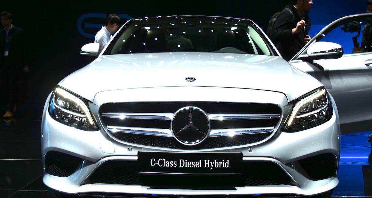 Salon de Genève : Mercedes Classe C restylée, en pilote automatique (photos et vidéo)