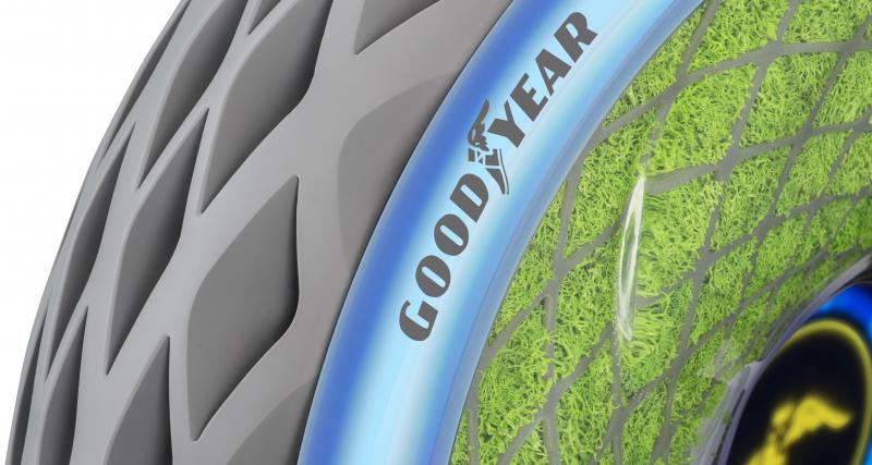 Oxygene : un pneu qui ''respire'' signé Goodyear - Générateur d’électricité