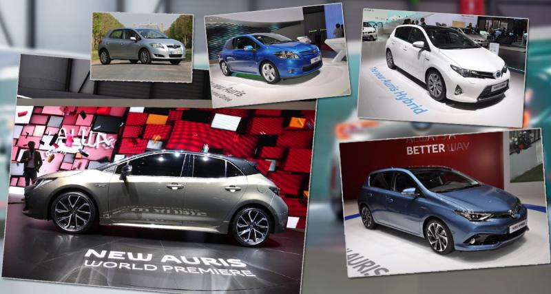 Salon de Genève 2018 - Genève 2018 : la Toyota Auris au fil des générations