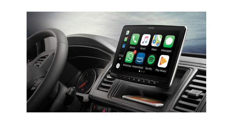  - Alpine commercialise un autoradio CarPlay et Android Auto avec écran de 9 pouces