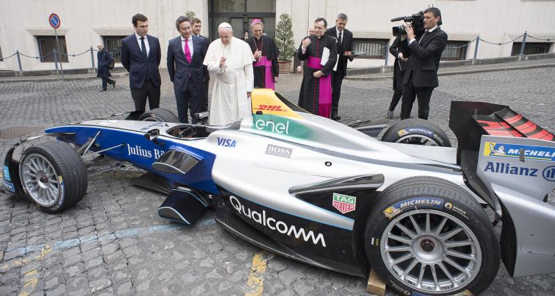  - La Formule E bénie par le pape
