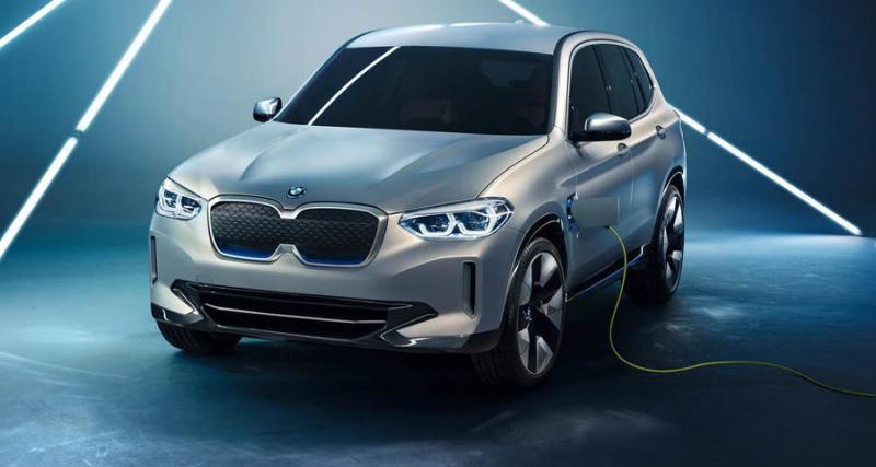  - BMW iX3 Concept : le X3 passe au câble