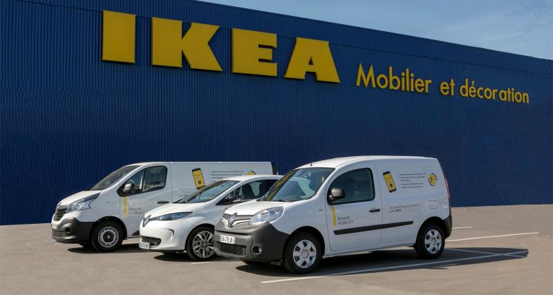  - Renault Mobility : des Renault à louer chez Ikea