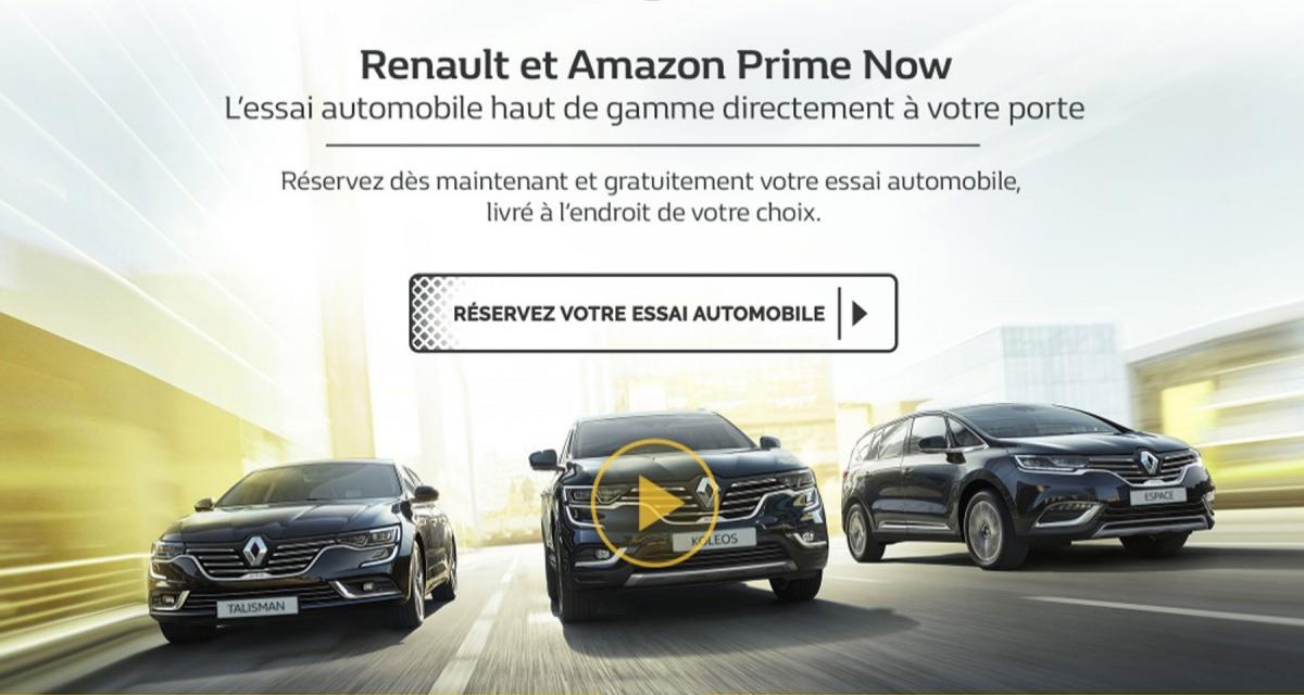 Amazon livre en ce moment des Renault