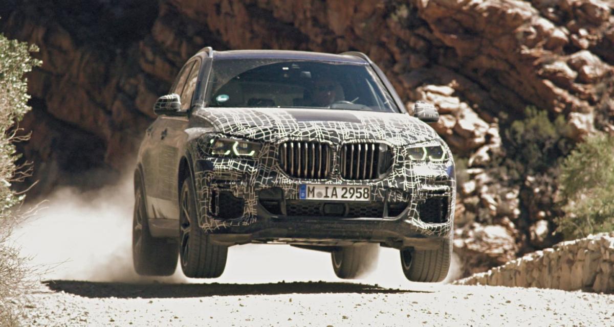 Le futur BMW X5 affronte les éléments en vidéo