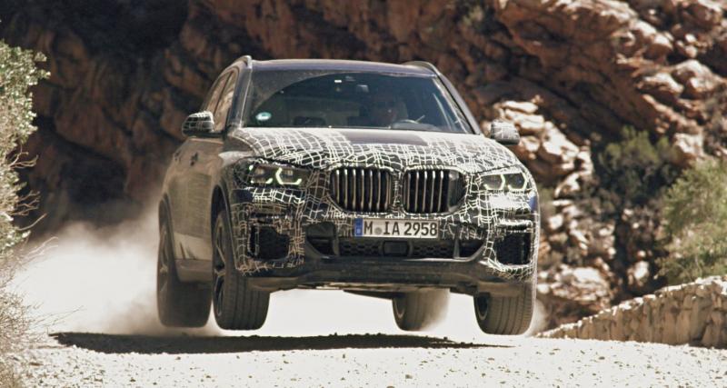  - Le futur BMW X5 affronte les éléments en vidéo