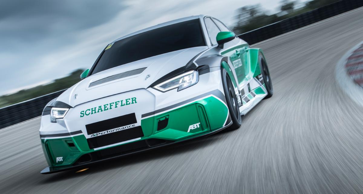 Schaeffler 4ePerformance : ou une Audi RS3 électrifiée par 4 Formule E ! 