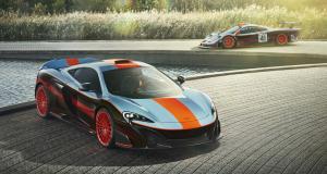 McLaren invente (encore) la F1 du futur - McLaren 675LT Gulf Racing par MSO : hommage à un âge d'or de la compétition