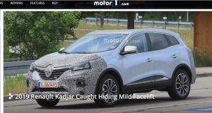 Renault Kaptur Coupé : les images du prototype - Le restylage du Renault Kadjar est imminent