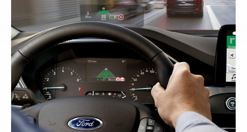  - La nouvelle Ford Focus adopte un affichage tête haute