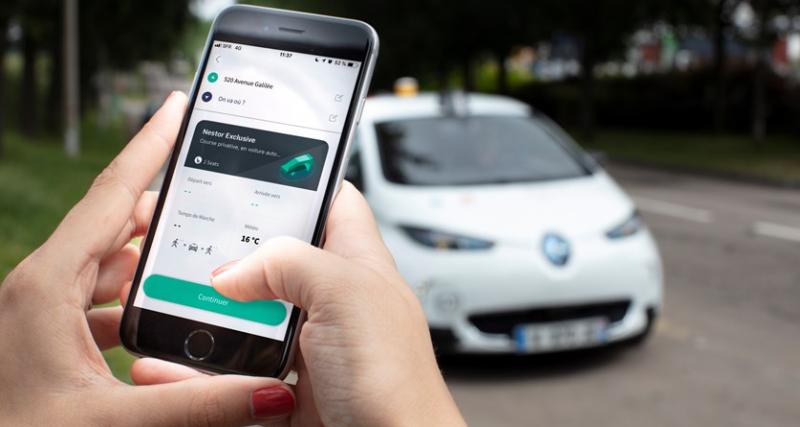 Rouen : bientôt des Renault ZOE autonomes à la demande - Une application smartphone pour appeler les véhicules autonomes