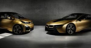 BMW X7 : 1ères images du modèle de série - BMW i8 et i3s Starlight Edition : de l’or 24 carats dans la peau