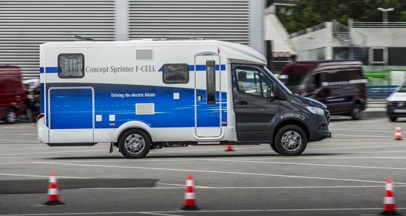 Mercedes invente le camping-car à hydrogène - Cœur de GLC F-Cell