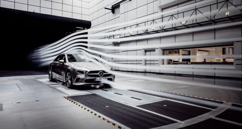 Voici la nouvelle Mercedes Classe A Berline - La voiture de production la plus aérodynamique !