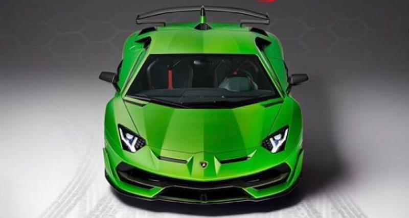  - Voici la Lamborghini Aventador SVJ !