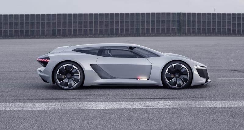 Audi PB18 E-Tron Concept : et si c’était elle, la future R8 ? - Recharge éclair, à l'image des performances