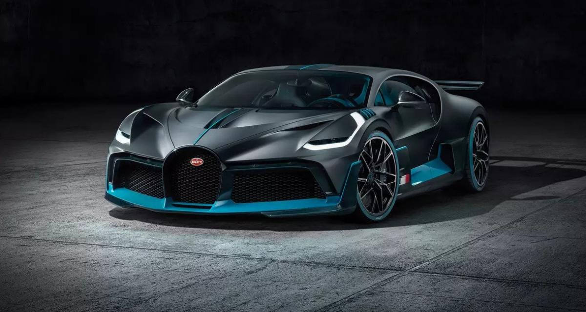 Bugatti Divo : voiture de course en tailleur