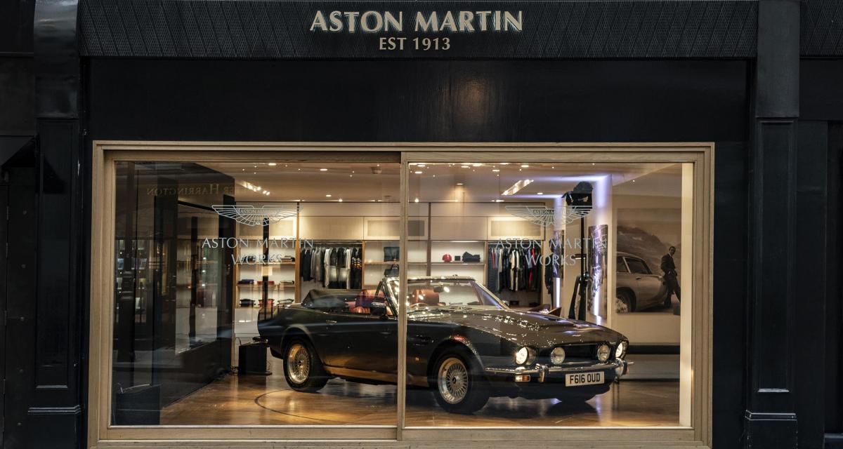 Aston Martin ouvre sa concession de voitures anciennes !