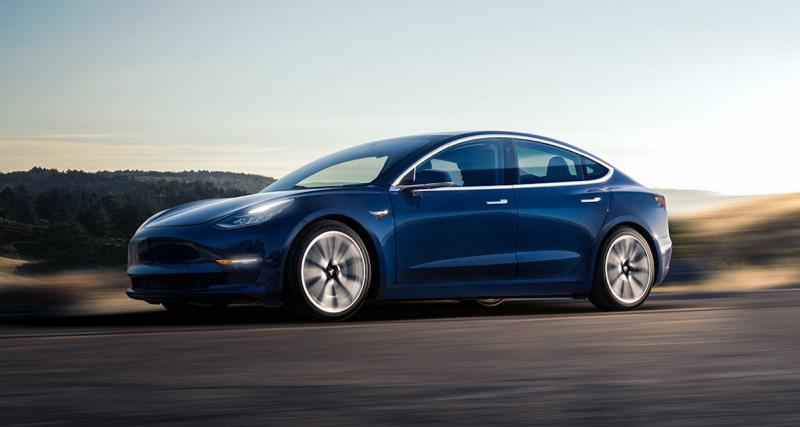  - La grande première de la Tesla Model 3 au Mondial de l’Auto