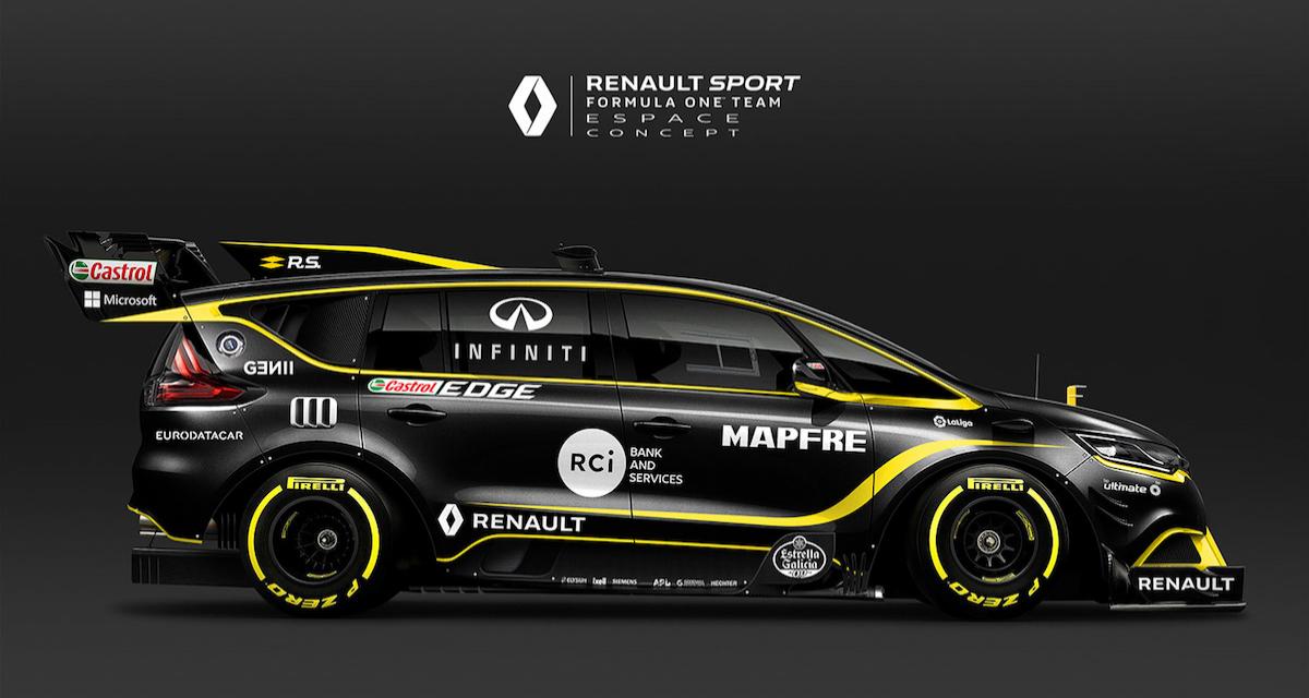 Le Renault Espace F1 à la sauce 2018