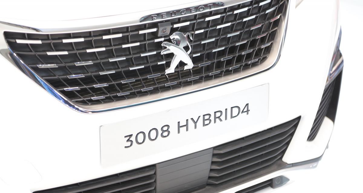 Mondial de l'Auto 2018 - Peugeot 3008 GT Hybrid4 : un SUV hybride rechargeable de 300 ch