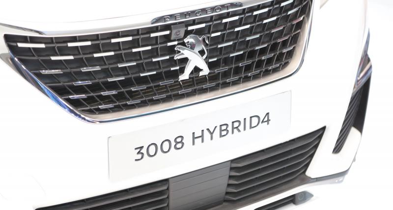  - Mondial de l'Auto 2018 - Peugeot 3008 GT Hybrid4 : un SUV hybride rechargeable de 300 ch