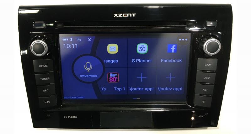 Avec la fonction SmartLink, Xzent offre vraiment le choix des applications connectées - Xzent X-F220