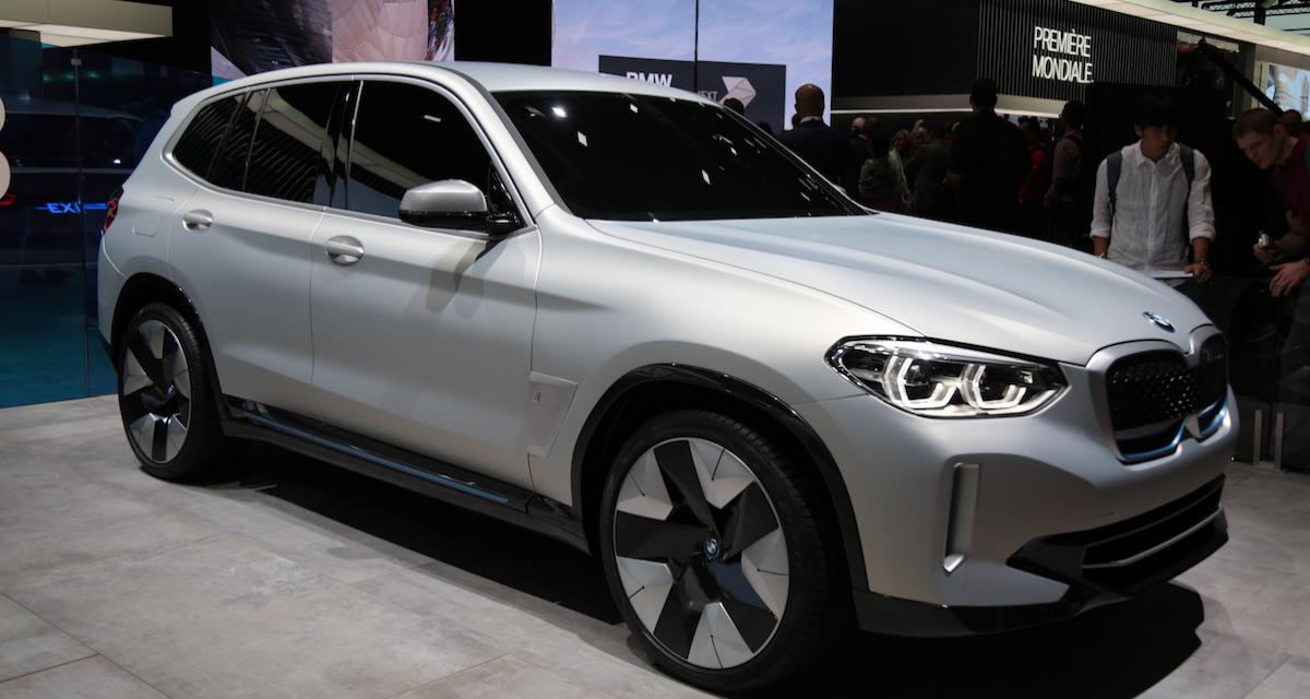 BMW iX3 : le X3 électrique en approche 