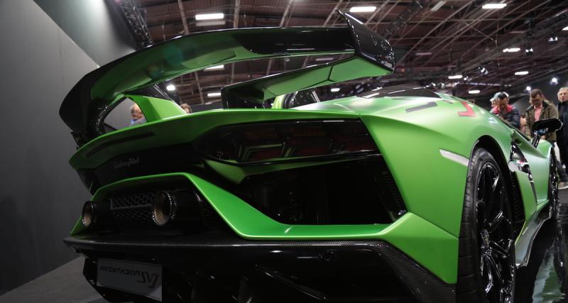 Mondial de l’Auto 2018 - Lamborghini Aventador SVJ : supercar à l’ancienne - Je suis une légende