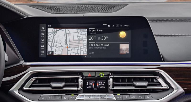  - Hi-fi, multimédia, services connectés... le riche équipement du nouveau BMW X5