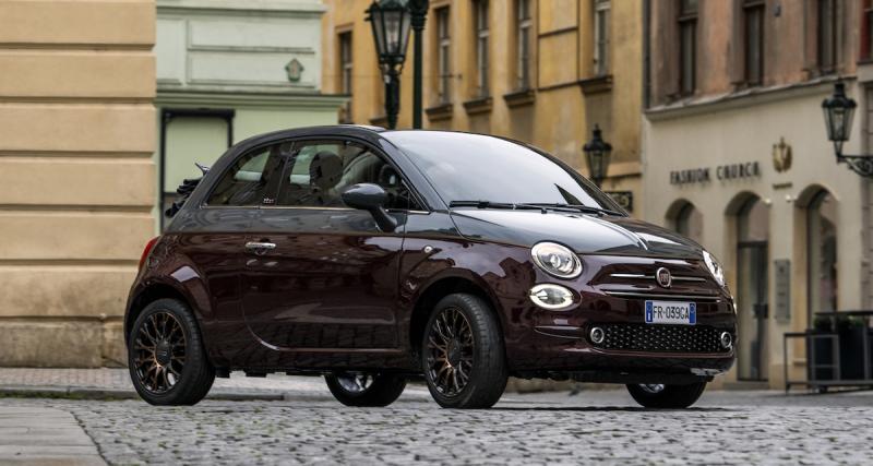 Fiat 500 Collezione : la 500 célèbre l’automne - Quelques touches cuivrées
