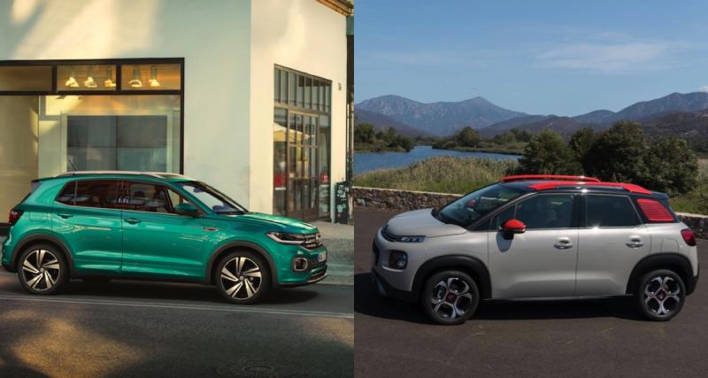 Volkswagen T-Cross vs Citroën C3 Aircross : le cubisme à l’honneur - Style