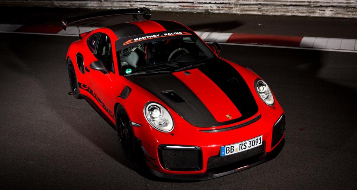 Porsche 911 GT2 RS : une version plus efficace signée Manthey Racing