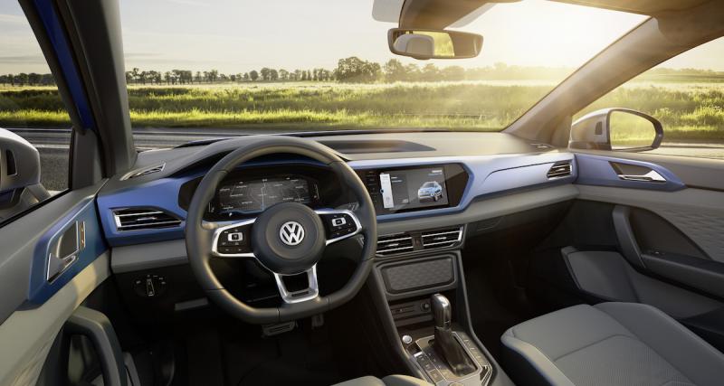 Volkswagen Tarok : un petit pick-up sous forme de concept - Le concept en essence, le modèle de production en Diesel