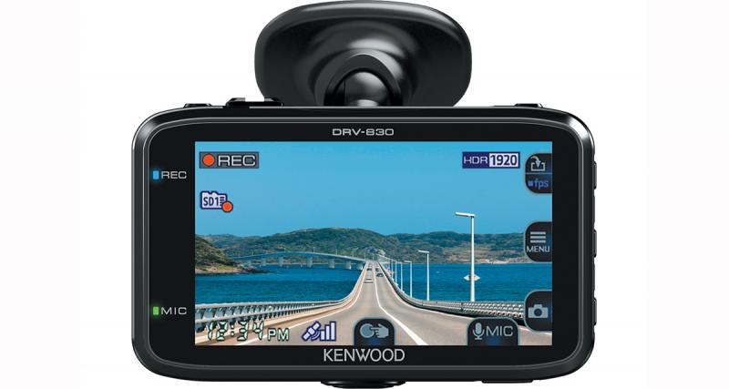  - Une nouvelle caméra dash cam avec prévention des collisions chez Kenwood-Electronics
