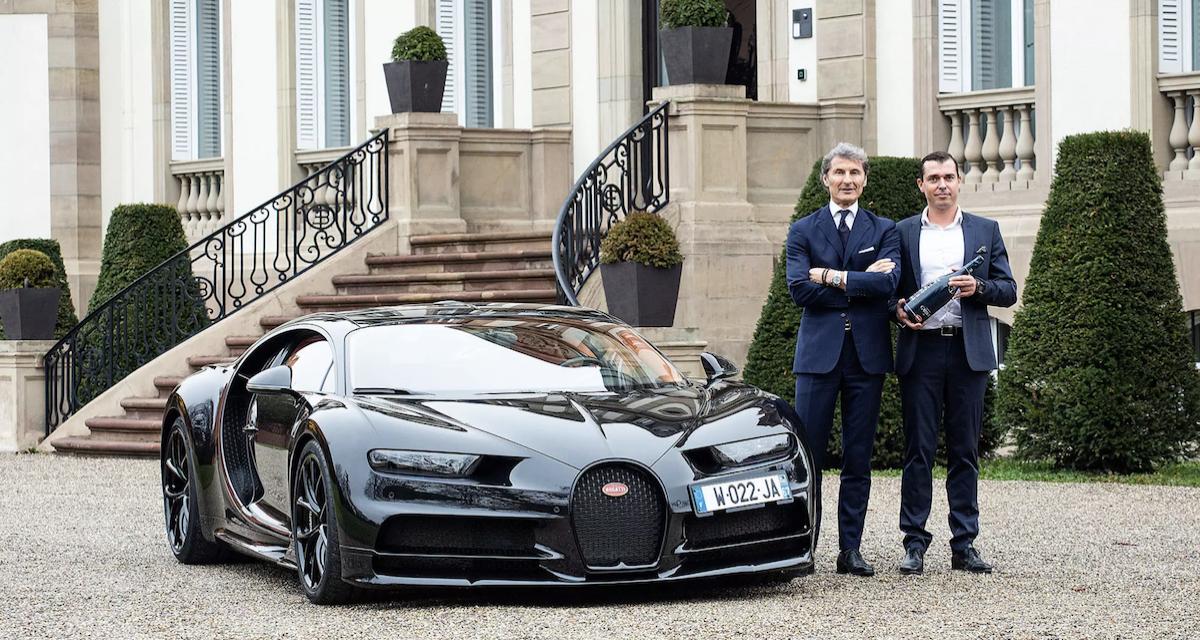 Bugatti faisait déjà pétiller les yeux des enfants. À présent, la marque fera aussi pétiller le palais des plus grands avec le champagne ƎB.01 réalisé avec la maison Carbon.