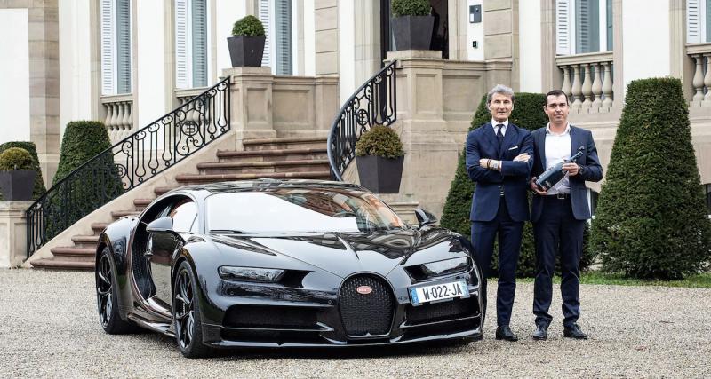  - Bugatti a maintenant son champagne !