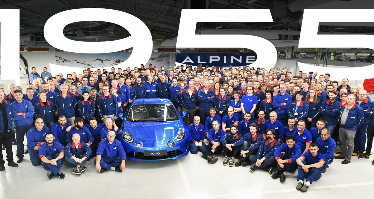 Construite à 1 955 exemplaires en hommage à l’année de création d’Alpine, l’A110 Première Édition vient d’achever sa production.