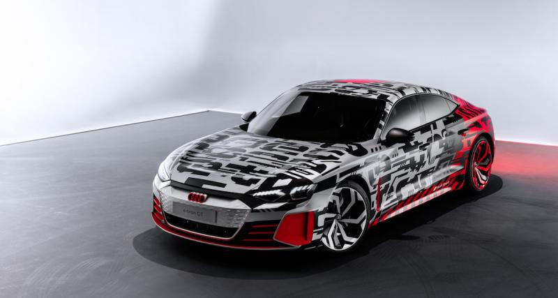  - Audi e-tron GT Concept : 1ères photos officielles pour la sportive électrique