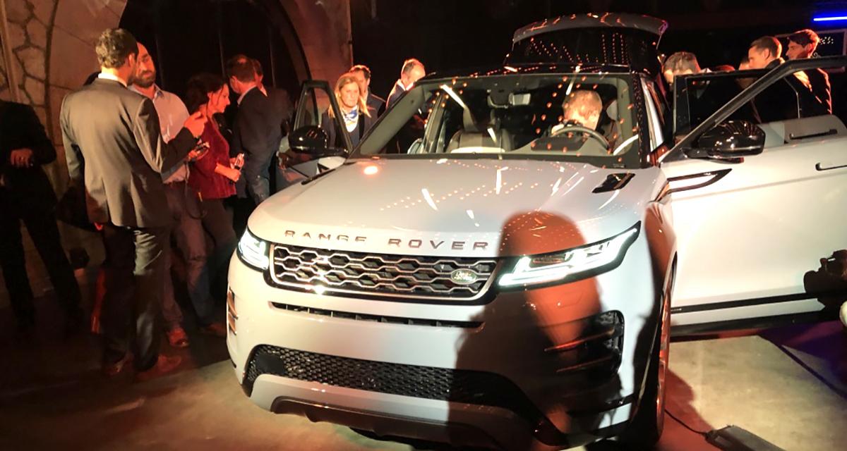 Range Rover Evoque : les photos de la présentation du SUV à Paris