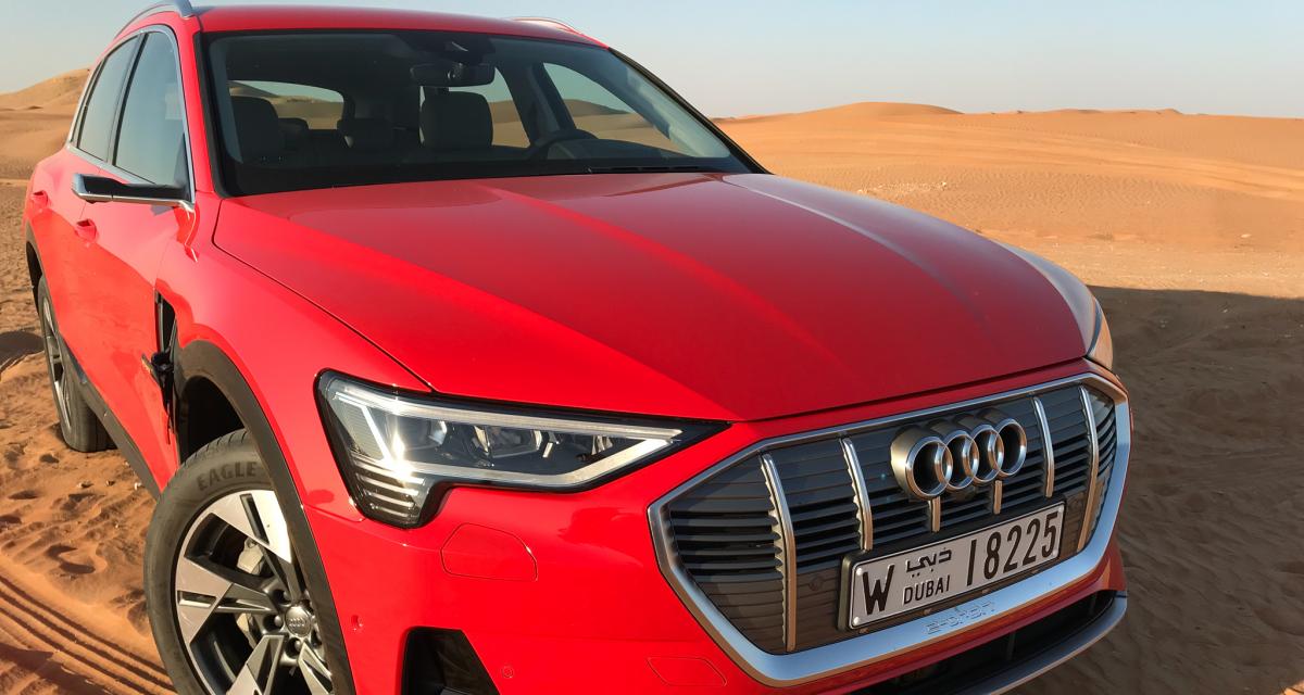 Audi e-Tron Quattro : toutes nos photos de l’essai depuis Abu Dhabi