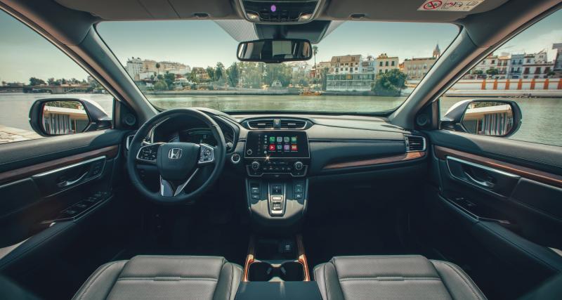 Honda CR-V Hybrid : notre essai du SUV hybride - À l’intérieur